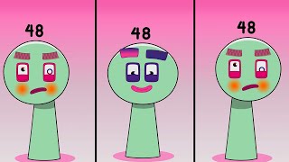 Sprunki Oc Numberblocks 48 All Phases Incredibox Compilation