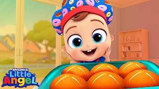 hot cross buns easter little angel kids songs nursery rhymes