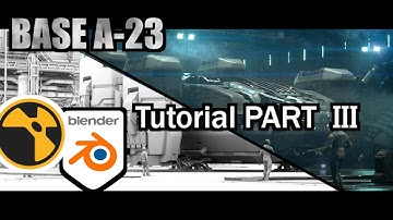 How to create full CG Ship Landing scene in Blender and Nuke - Part03