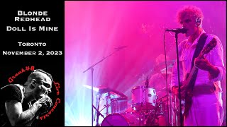 Blonde Redhead - &quot;Doll Is Mine&quot; - Toronto - November 2, 2023