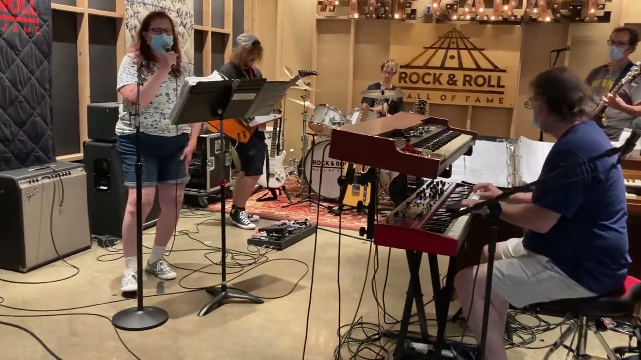 John & Sonya performing ABBA at Rock and Roll Hall of Fame