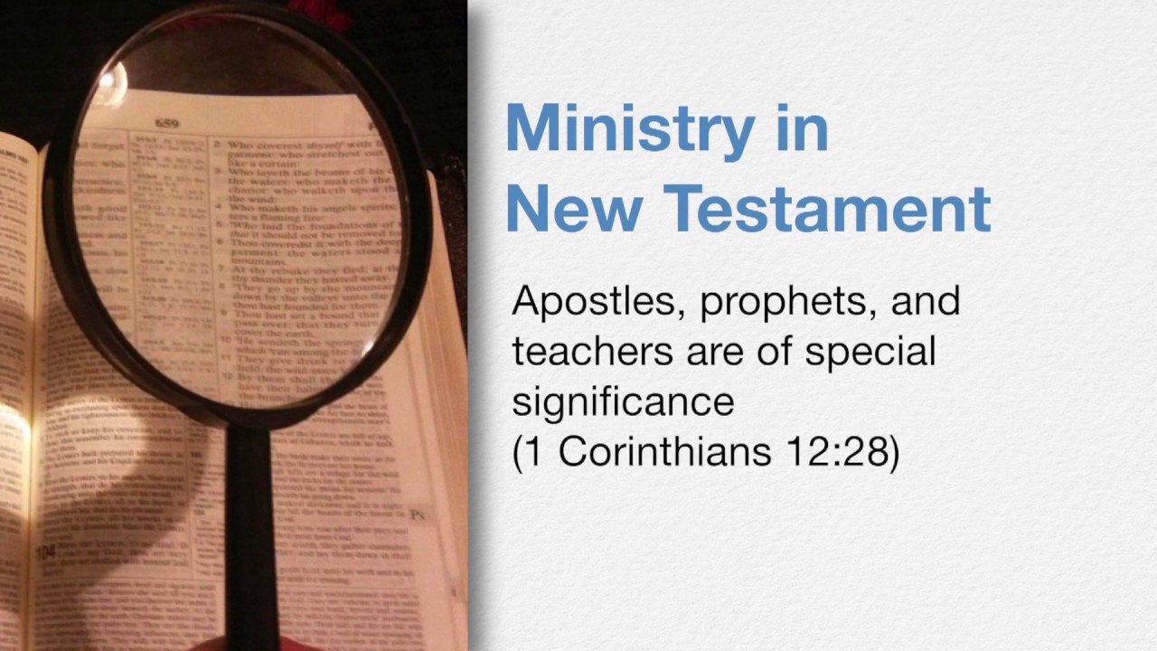Chapter 6.4 Understanding of ministry - YouTube