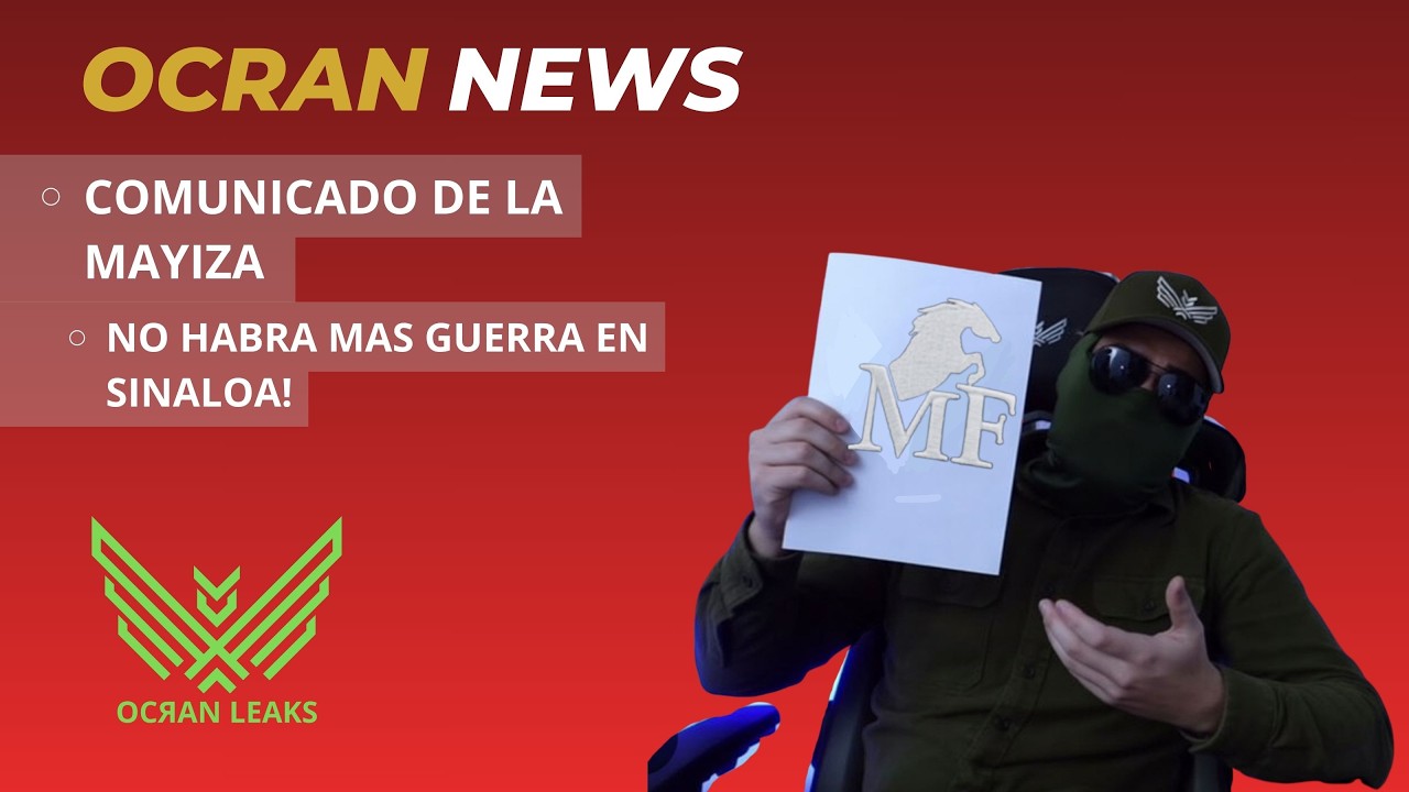 Comunicado de la M4yiza! Avisan que no habra mas Pleitos en Sinaloa.
