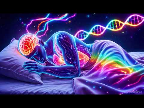432Hz + 528Hz + 741Hz + 963Hz |The DEEPEST Healing Sleep: Whole Body Regeneration, Relieve Stress