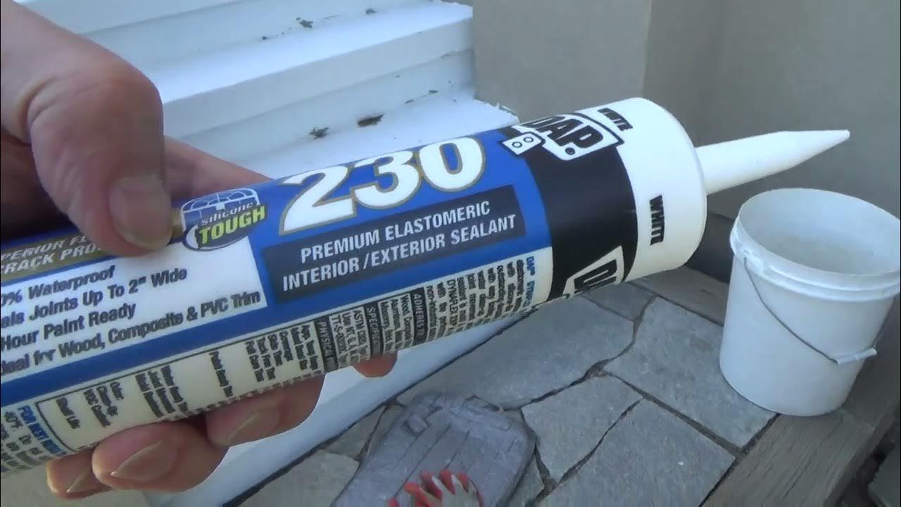 Man Says He Can't Caulk Deck Steps Then Does It Anyway YouTube