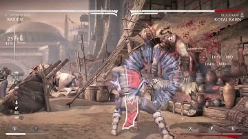 The Best Looking Raiden Combo |MKX