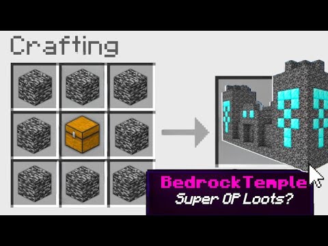 Minecraft, But There Are Custom Op Temples... (Don't Miss) #minecraft