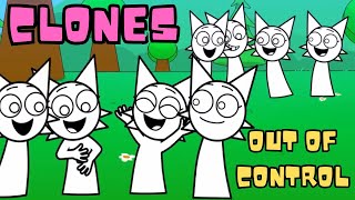 How Black Turns Wenda Into Unlimited Clones Incredibox Sprunki Animations Wendas Transformation