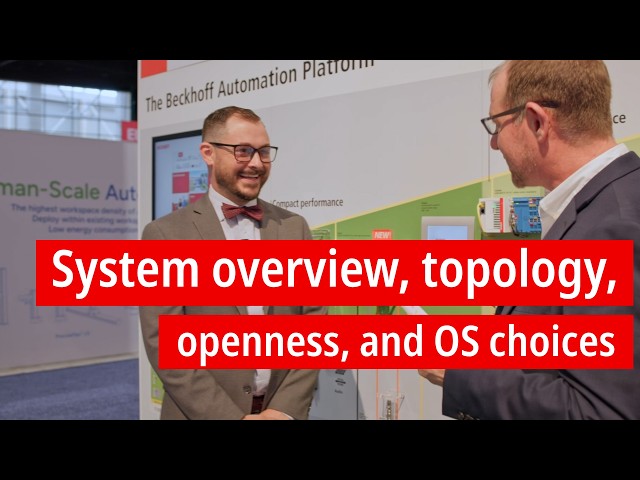 Open automation, unlimited possibilities with Beckhoff