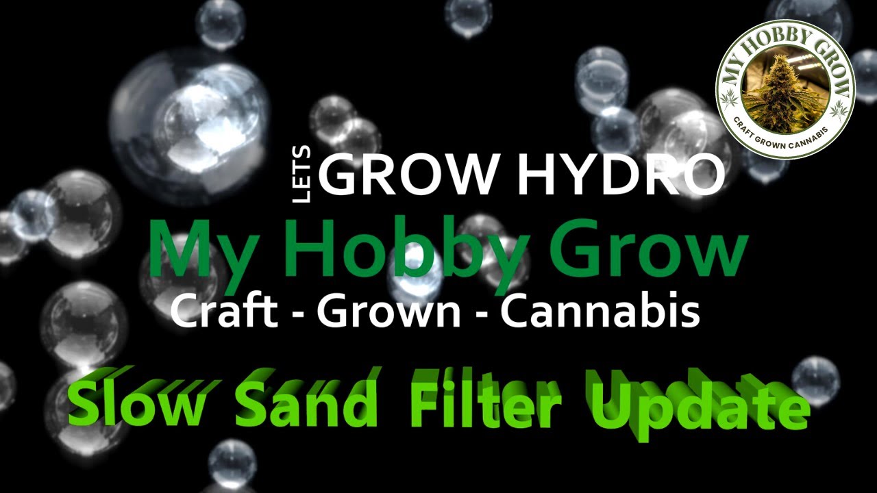Slow Sand Filter Update in Cannabis RDWC Hydroponic Garden - Home Grown Cannabis - Lets Grow Hydro