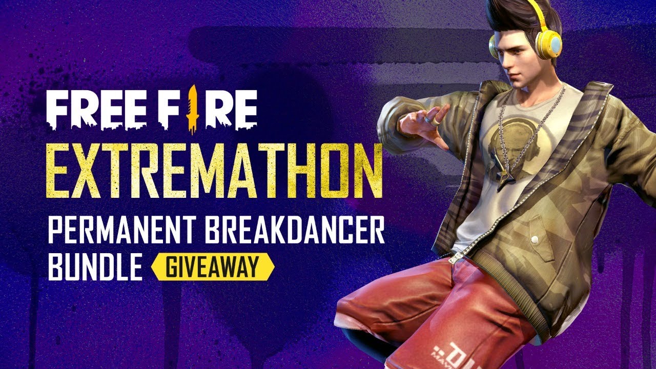 Permanent Breakdancer Bundle Giveaway | Free Fire Extremathon