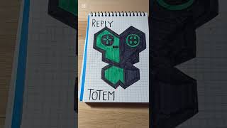 Dibujando a REPLY TOTEM #brawlstars