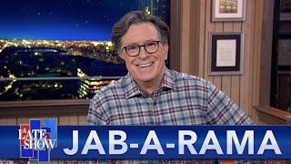 Stephen Invites Presidents Obama, Bush And Clinton To Get The Covid-19 Vaccine On A Late Show