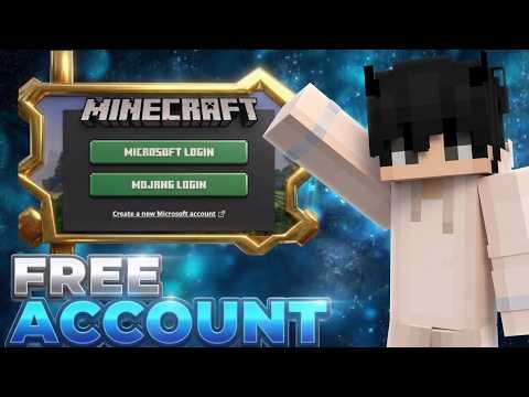 HOW TO GET OFFICIAL MINECRAFT JAVA EDITION ACCOUNT FOR FREE ! 