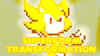 Superform transformation sprite Test