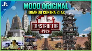 🏗️ Zerando o Modo Original x 3 IAs - Constructor Plus