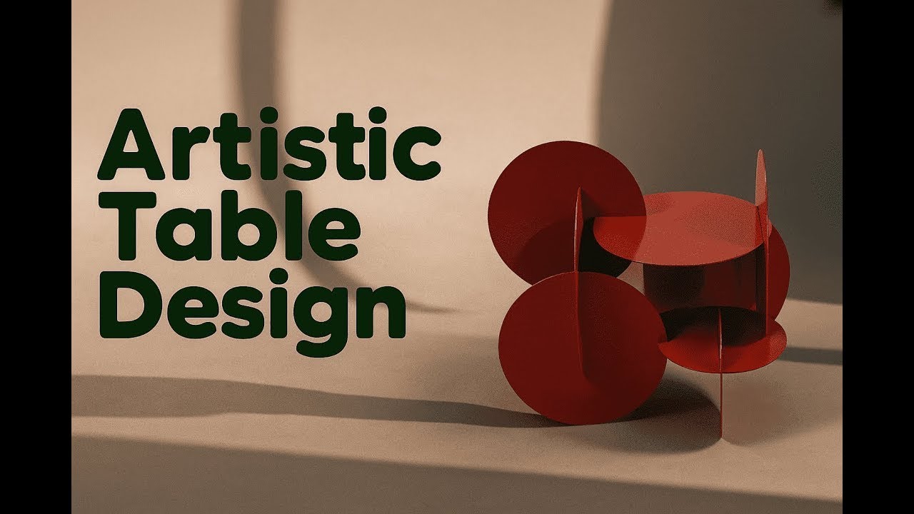 Unique Round Metal Side Table Modern Furniture Design 2025