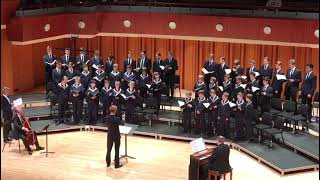 THOMANERCHOR Leipzig singt Cantate Domino von Claudio Monteverdi in Athens (Georgia) USA, 2017