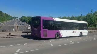 LITTLES BUS ROUTE 148 PASSING 231 DERBY RD - ADL Enviro200 B8 - SN65OFA