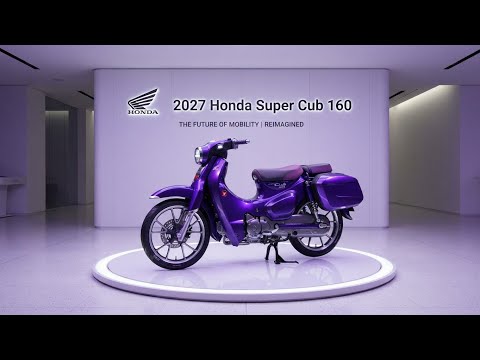 HONDA　Super Cub 2027 Honda Super Cub 160 – FINALLY LAUNCHED! 🔥 This One Is a Game