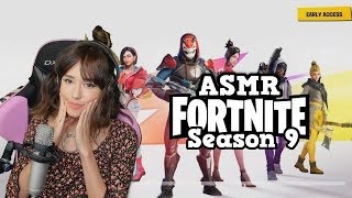 ASMR-  Fortnite Gameplay - Reaction to Season 9 New Battlepass Items, Skins (FULL WHISPERS) screenshot 4