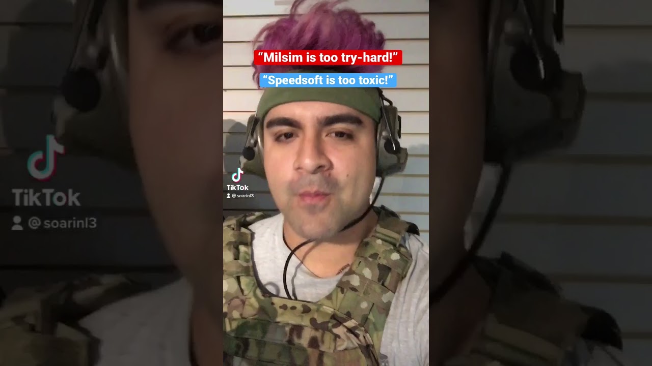 Milsim vs Speedsoft? 🙄 