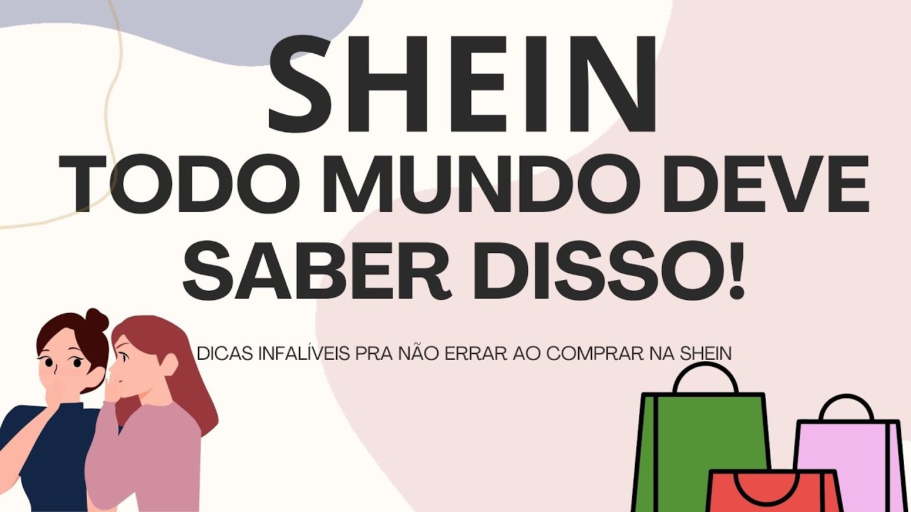 SHEIN: COMO NÃO ERRAR AO COMPRAR - 3 DICAS INFALÍVEIS 