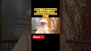 To pull the pin of karma we need a guru, part 1 #sadhguru #spirituality#meditation #yoga#karma#peace