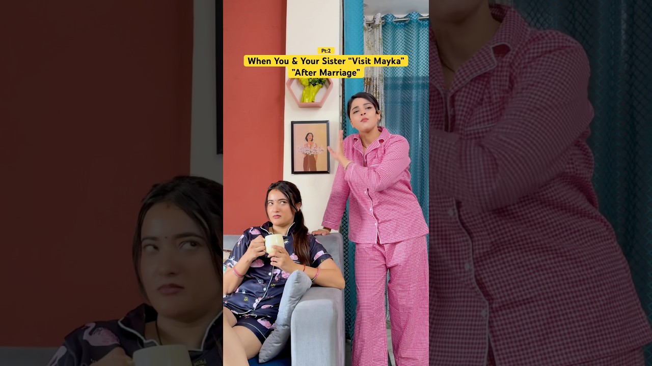Isse ladna bhi mere sath h rehna bhi mere sath h🥲 #sisters #fighting #love #comedy #youtubeshorts