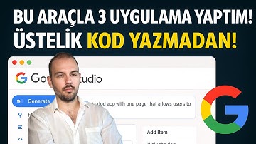 Google’dan Yeni Yapay Zeka Aracı! Kod Yazmadan 3 Uygulama Yaptım (Firebase Studio)