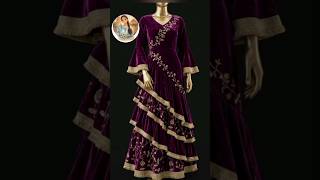 Meesho Saree Fashion Hack for a Beautiful Long Frock 💃 #FashionHack #LongFrock #Meesho