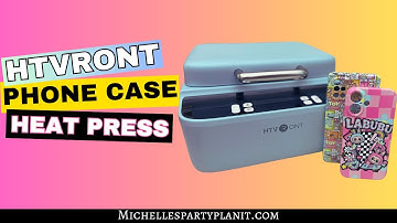HTVRONT H17 Phone Case Heat Press - How Does It Work?
