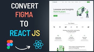 How To Convert Figma Design To React JS in 5 Minutes