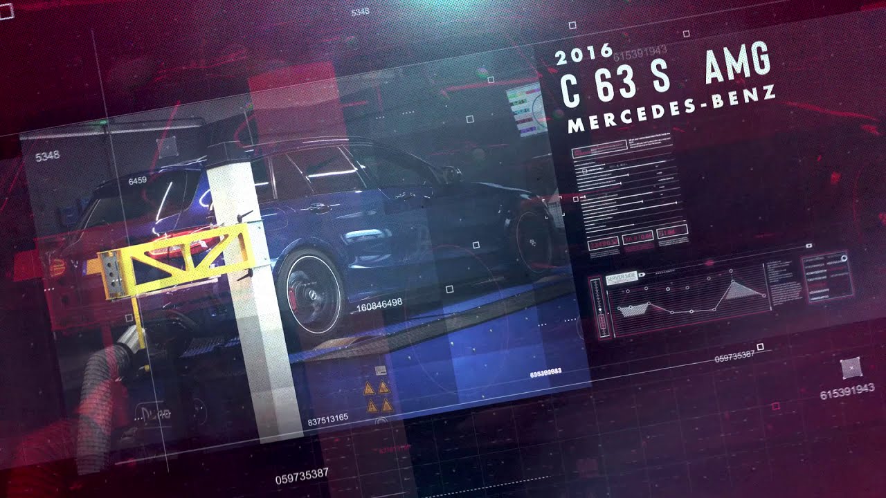 Dyno-Chiptuningfiles.com: Stage 1 engine optimization for the Mercedes C63S AMG