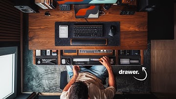 The DREAM Standing Desk: Grovemade Solid Walnut Desk Setup