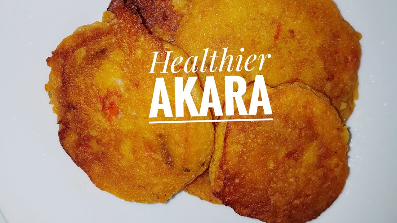 'Healthier' Nigerian Akara (bean cake) Nigerian food YouTube