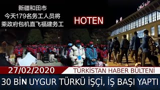 Günün Haberi Doğu Türki̇standa 30 Bi̇n Uygur Türkü Zorla İş Başi Yapti