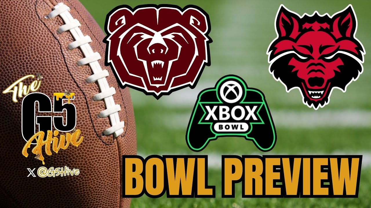 Предварительный обзор матча G5 College Football 2025 XBox Bowl: Missouri State vs Arkansas State