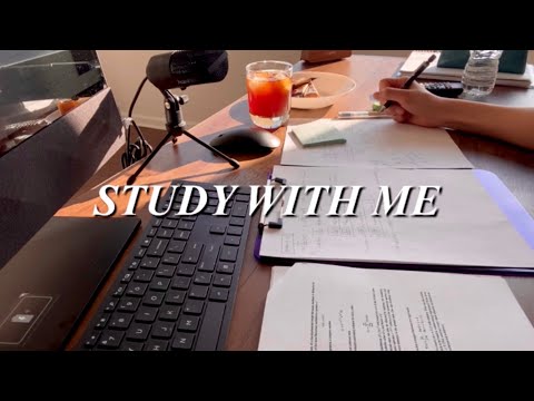 🇺🇸한태술도와줘 양자역학 문제푸는 박사생 스터디윗미ㅣ글씨쓰는 소리, real sound, real time