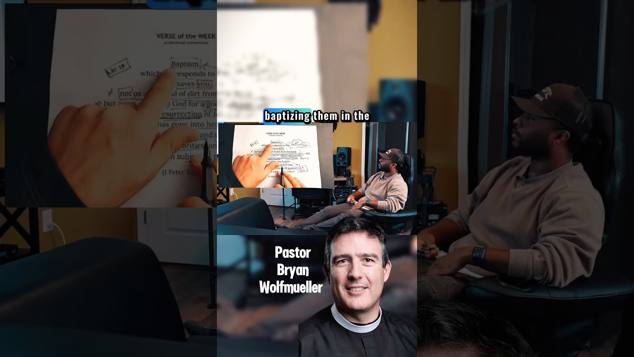 Jesus with all authority baptizes with it