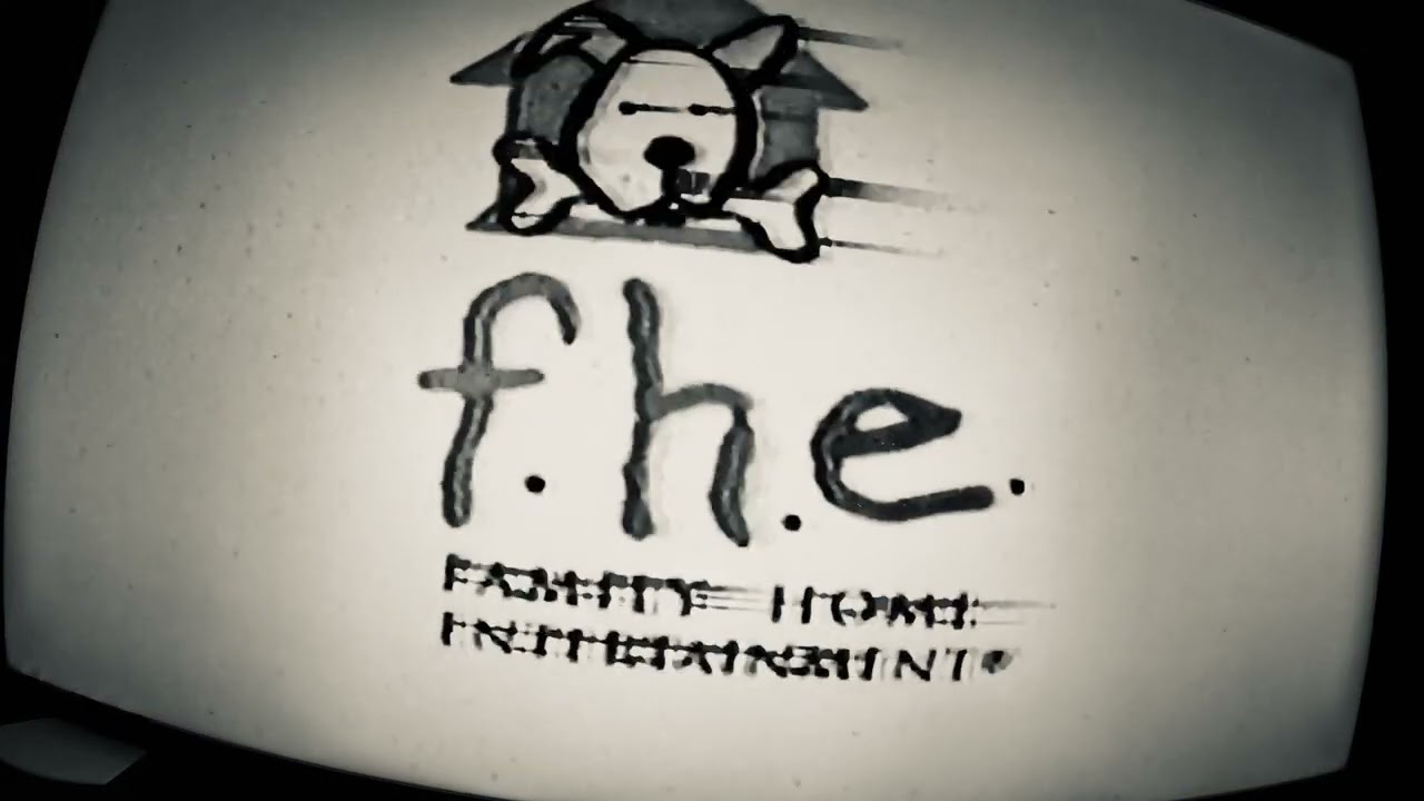 Family Home Entertainment Kids Logo In Silvertone