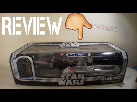 Star Wars OTC Original Trilogy Collection Y-WING Fighter - YouTube