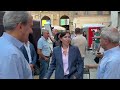Mario Calabresi e Elly Schlein, il primo incontro (complice Enrico Mentana)