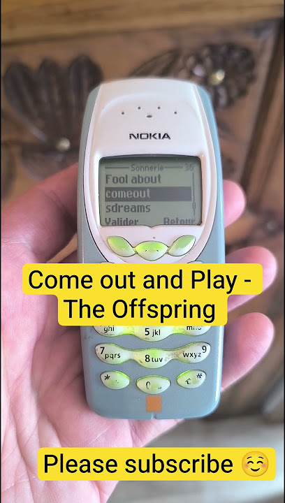 Come out and play, the Offspring #comeoutandplay #theoffspring #song #nokia #ringtone