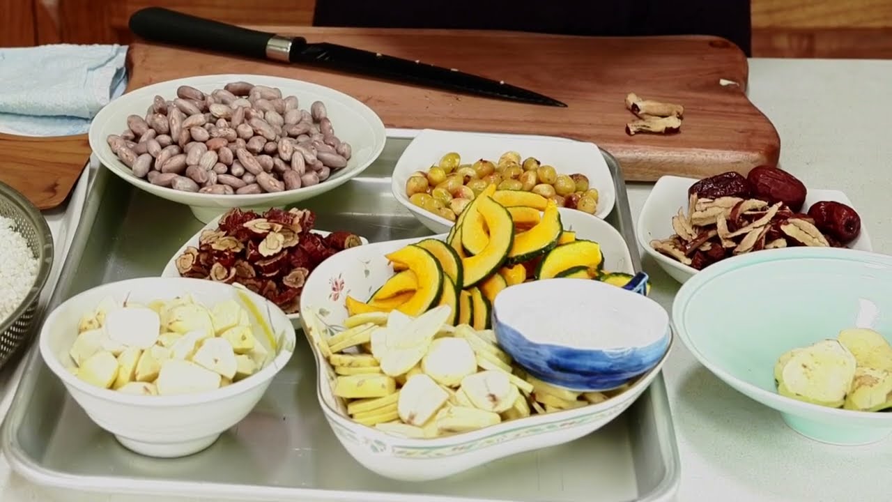 연잎밥 맛있게 만드는법/ 건강한 영양밥/ 연잎차