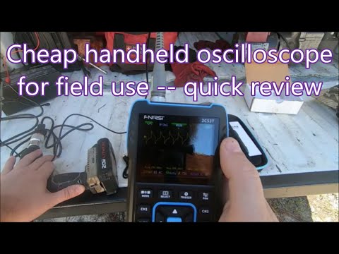 Fnirsi 2c53t Upgraded Handheld Oscilloscope Review