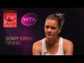 Sony Open Tennis interview with Radwanska