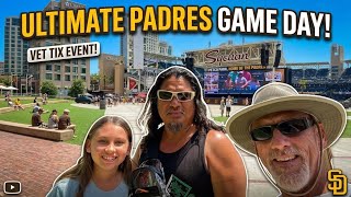 How We Got FREE Padres Tickets via Vet Tix! 🏟️