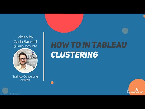 How to in Tableau in 5 mins: Create Clustering