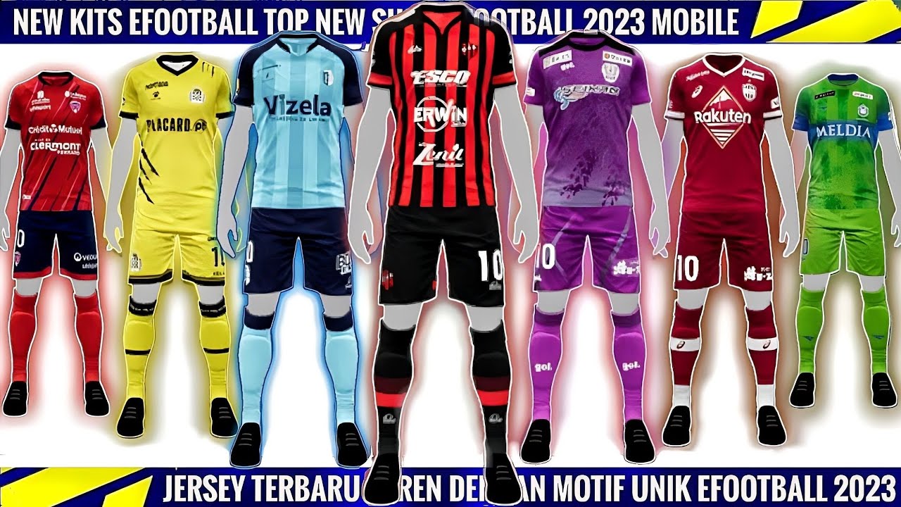 jersey efootball 2023 Best New Update Kits🔥 YouTube